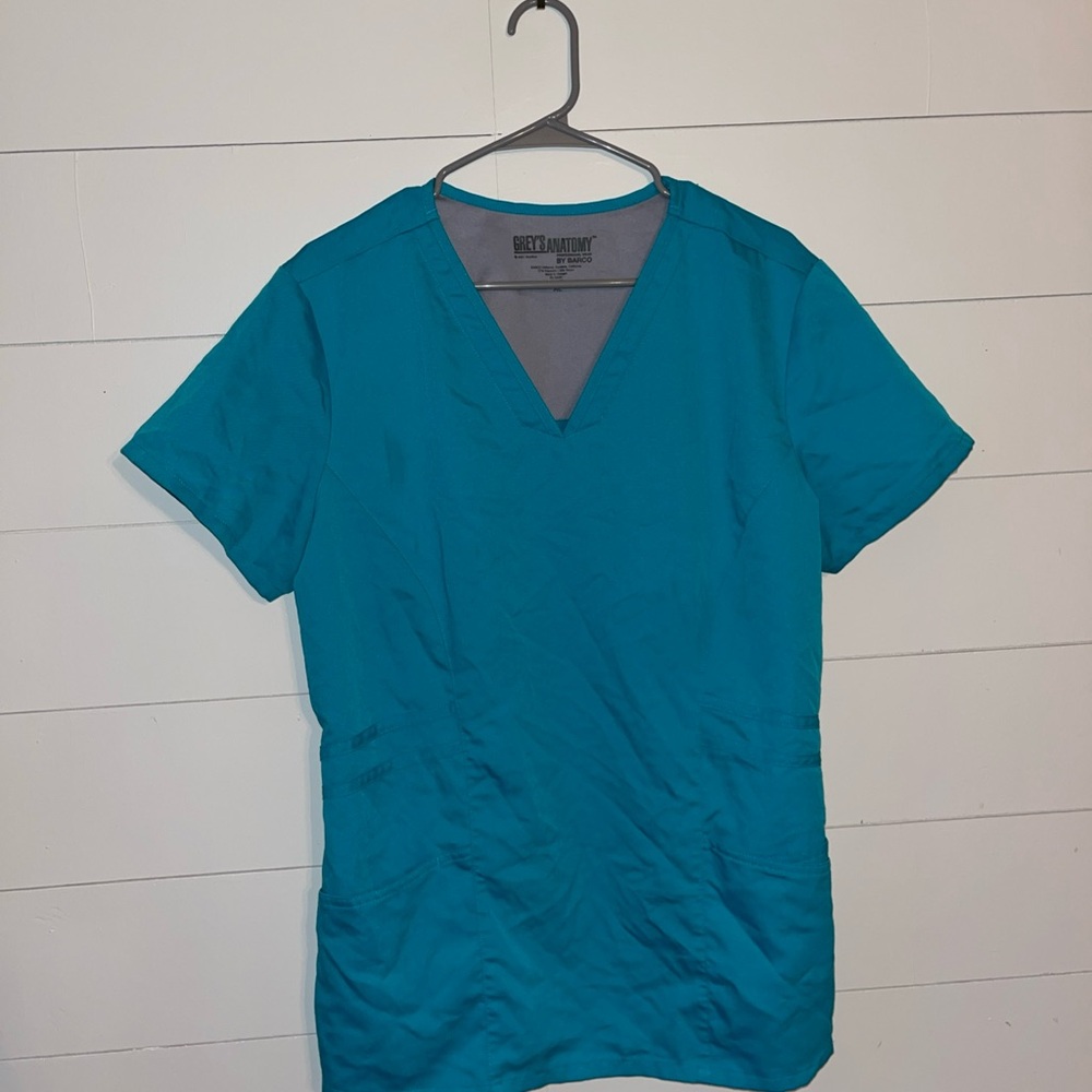 Grey’s Anatomy Blue Scrub Top